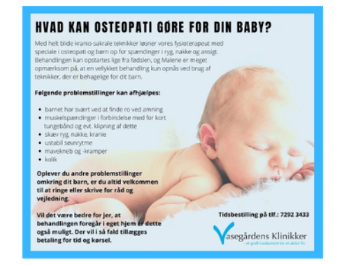 Hvad kan osteopati gøre for din baby?